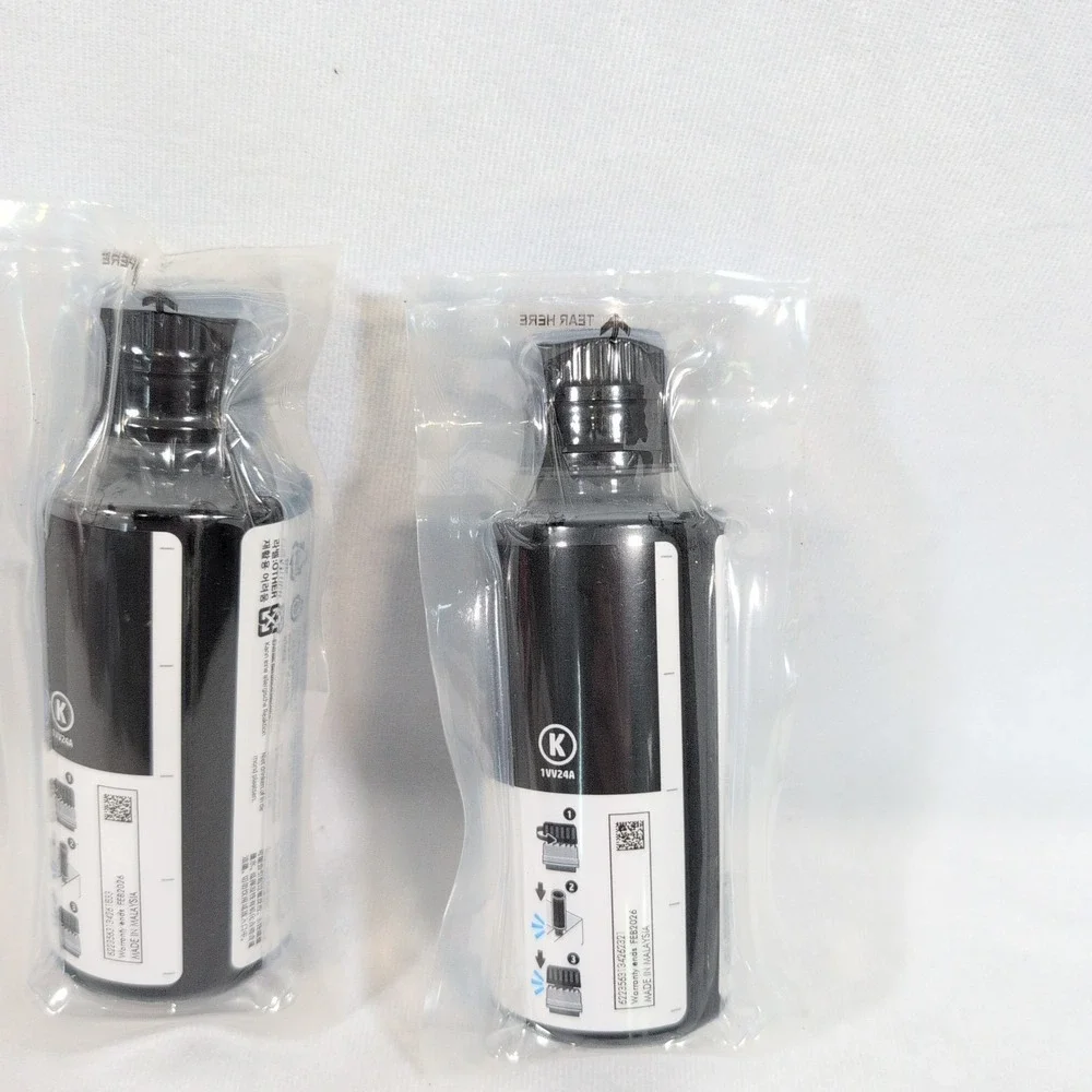 2 Pack HP 32XL 135ml OEM Black Original Ink Bottle 1VV24A